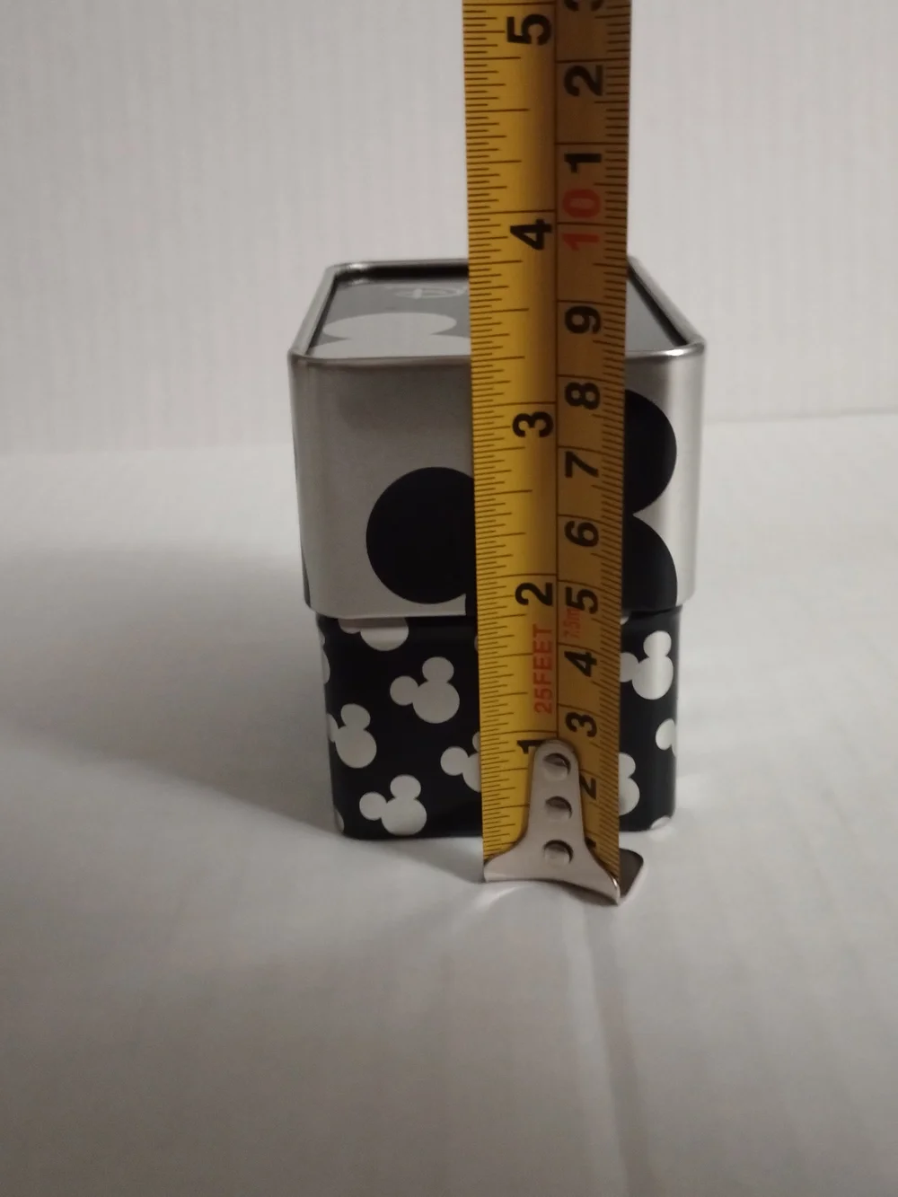Disney Mickey Mouse Watch Storage Tin **Watch Not Included** Empty Tin ONLY